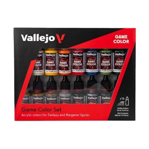 Vallejo - Game Color Introduction Set, 16 Bottles x 0.60 fl oz