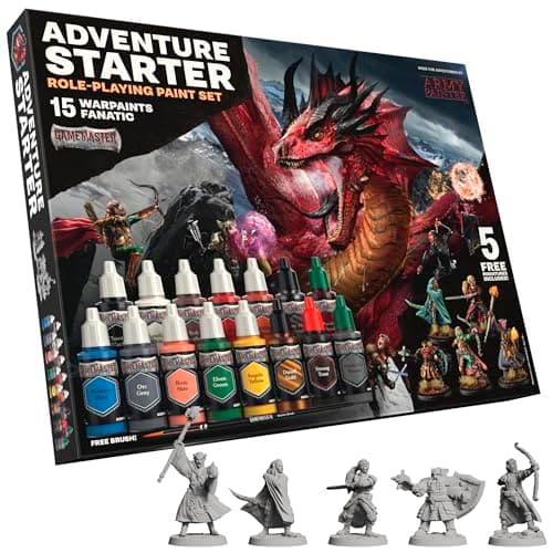 The Army Painter, GameMaster Adventure Starter Set, 15 x 18 ml